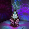 1pcs Bohemia Star Projector Lamp Large Floor Stand Colorful LED Desk Lamp Floor Lamp, Party Light, Mood Light