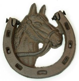 Cast Iron Horse Shoe Door Knocker