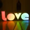 LOVE Letter Led Light For Propose Proposal And Engagement Wedding Party Stage Background Valentine's Day Decor Home Outdoor Lamp