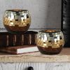 Dale Tiffany Chalet Candle Holder Brown in finish